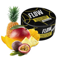 Тютюн FLOW Medium Тропічний Коктейль 100 г