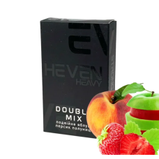 ТЮТЮН ДЛЯ КАЛЬЯНУ HEVEN 50гр Double Mix (Подвійне яблуко Персик Полуниця)