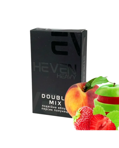 ТЮТЮН ДЛЯ КАЛЬЯНУ HEVEN 50гр Double Mix (Подвійне яблуко Персик Полуниця)