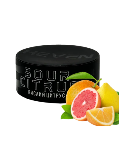 ТАБАК ДЛЯ КАЛЬЯНА HEVEN 100 гр Sour Citrus (Кислый цитрус)