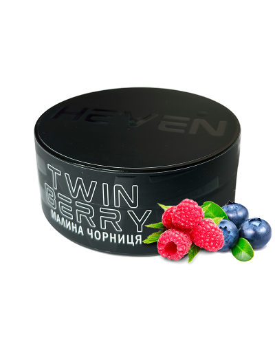 ТАБАК ДЛЯ КАЛЬЯНА HEVEN 100 гр Twin Berry (Черника Малина)
