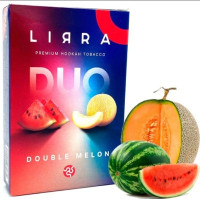 Тютюн LIRRA Duo Double Melon 50 г (Кавун, Диня)