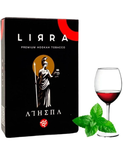 Тютюн LIRRA Athena 50 г (Вино, м'ята)
