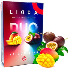 Тютюн LIRRA Yellow star 50 г (Манго, маракуйя)