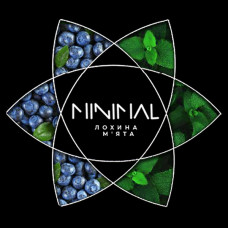 Тютюн для Кальяну MINIMAL 50 гр Blue Mint (Лохина М'ята)