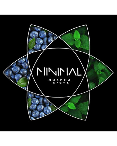 Табак для Кальяна MINIMAL 50 гр Blue Mint (Лохина Мята)
