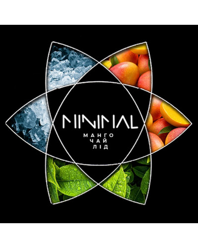 Тютюн для Кальяну MINIMAL 50 гр Ice Tea Mango (Айс Чай Манго)