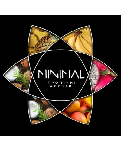 Тютюн для Кальяну MINIMAL 50 гр Paradise Fruits (Тропічні Фрукти)