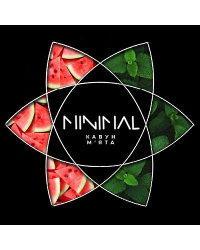 Тютюн для Кальяну MINIMAL 50 гр Watermelon Mint (Кавун М'ята)