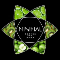 Тютюн для Кальяну MINIMAL 50 гр Apple Kiwi Lime Zest (яблуко ківі лайм)