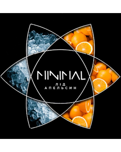 Тютюн для Кальяну MINIMAL 50 гр Ice Orange (Апельсин лід)
