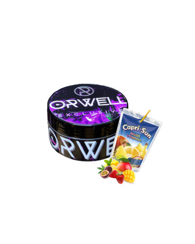 ТЮТЮН ДЛЯ КАЛЬЯНУ ORWELL MEDIUM 50 ГР CAPRI SUN (МУЛЬТИФРУКТ)