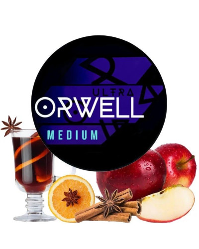 ТЮТЮН ДЛЯ КАЛЬЯНУ ORWELL MEDIUM 100 ГР APPLE GLINCH (ГЛИНТВЕЙН)