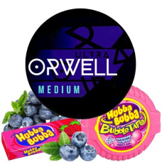 ТЮТЮН ДЛЯ КАЛЬЯНУ ORWELL MEDIUM 100 ГР HUBBA BUBBA (ЖУЙКА ЧОРНИЦЯ)