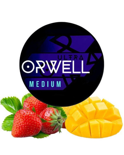 ТЮТЮН ДЛЯ КАЛЬЯНУ ORWELL MEDIUM 100 ГР MANGO STRAWBERRY (МАНГО ПОЛУНИЦЯ)