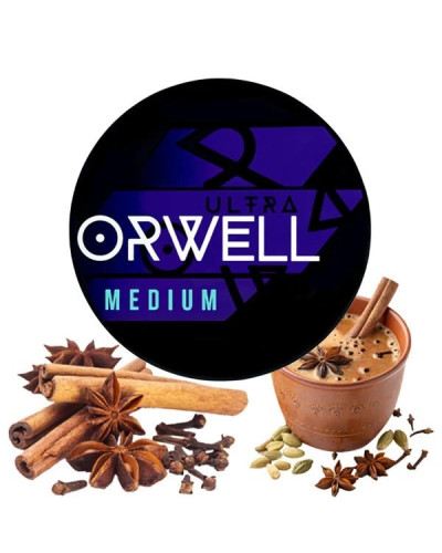 ТЮТЮН ДЛЯ КАЛЬЯНУ ORWELL MEDIUM 100 ГР MASALA TEA (ЧАЙ СПЕЦІЇ)