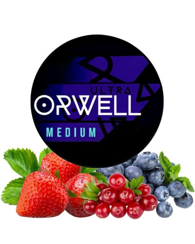 ТЮТЮН ДЛЯ КАЛЬЯНУ ORWELL MEDIUM 100 ГР MIXBERRY (ЧОРНИЦЯ ЖУРАВЛИНА ПОЛУНИЦЯ)