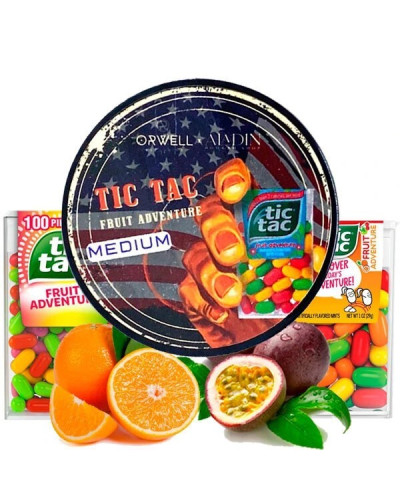 ТЮТЮН ДЛЯ КАЛЬЯНУ ORWELL MEDIUM 100 ГР TIC TAC (ТРОПІЧНИЙ ТІК ТАК)
