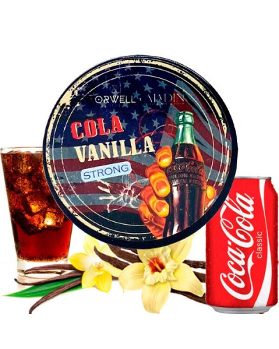 ТЮТЮН ДЛЯ КАЛЬЯНУ ORWELL STRONG 100 ГР COLA VANILLA (КОЛА ВАНІЛЬ)
