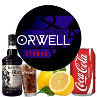 ТЮТЮН ДЛЯ КАЛЬЯНУ ORWELL STRONG 100 ГР BACARDI BLACK (КОКА КОЛА РОМ ЛИМОН)