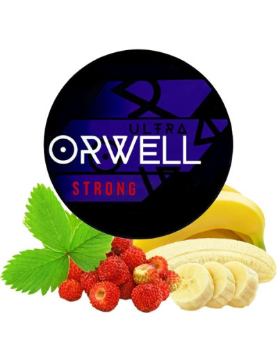 ТАБАК ДЛЯ КАЛЬЯНА ORWELL STRONG 100 ГР BANANA BERRY (БАНАН ЗЕМЛЯНИКА)