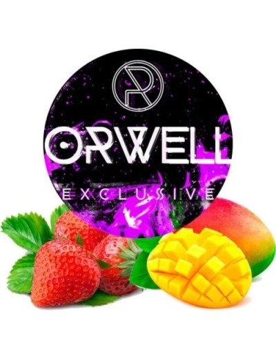 ТАБАК ДЛЯ КАЛЬЯНА ORWELL STRONG 100 ГР MANGO STRAWBERRY (МАНГО КЛУБНИКА)