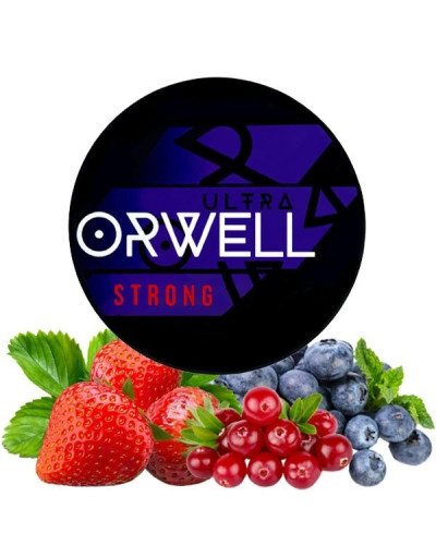 ТЮТЮН ДЛЯ КАЛЬЯНУ ORWELL STRONG 100 ГР MIXBERRY (ЧОРНИЦЯ ЖУРАВЛИНА ПОЛУНИЦЯ)
