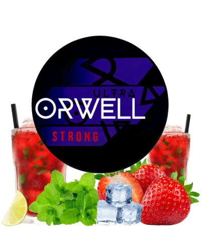 ТЮТЮН ДЛЯ КАЛЬЯНУ ORWELL STRONG 100 ГР STRAWBERRY MOJITO (ПОЛУНИЦЯ МОХІТО)
