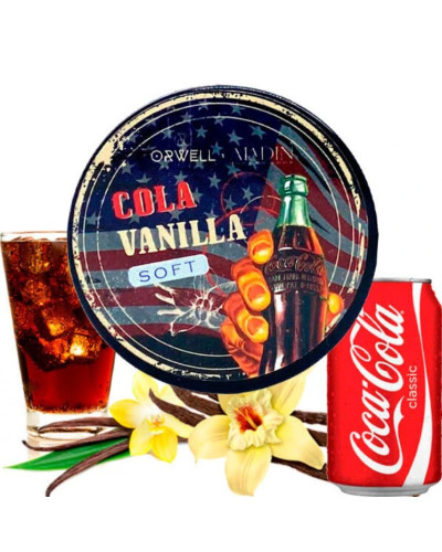 ТЮТЮН ДЛЯ КАЛЬЯНУ ORWELL SOFT 100 ГР COLA VANILLA (КОЛА ВАНІЛЬ)