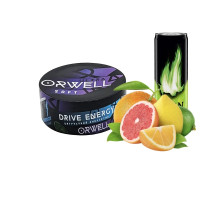 ТЮТЮН ДЛЯ КАЛЬЯНУ ORWELL SOFT 100 ГР DRIVE ENERGY (ЕНЕРГЕТИК ЦИТРУС)