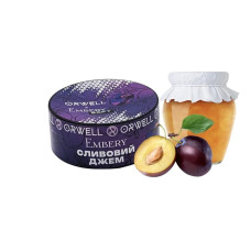 ТЮТЮН ДЛЯ КАЛЬЯНУ ORWELL SOFT 100 ГР EMBERY (СЛИВОВИЙ ДЖЕМ)