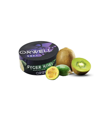 ТЮТЮН ДЛЯ КАЛЬЯНУ ORWELL SOFT 100 ГР FIGER KIWI (ФЕЙХОА КІВІ)