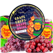 ТЮТЮН ДЛЯ КАЛЬЯНУ ORWELL SOFT 100 ГР GRAPE CHUPS (ВИНОГРАДНА ЦУКЕРКА)