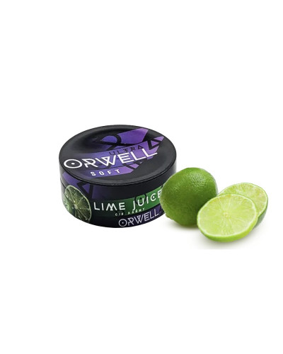 ТАБАК ДЛЯ КАЛЬЯНА ORWELL SOFT 100 ГР LIME JUICE (ЛАЙМ)