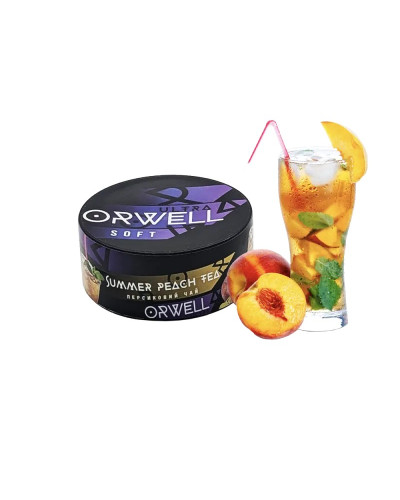 ТЮТЮН ДЛЯ КАЛЬЯНУ ORWELL SOFT 100 ГР SUMMER PEACH TEA (ПЕРСИК ЧАЙ)