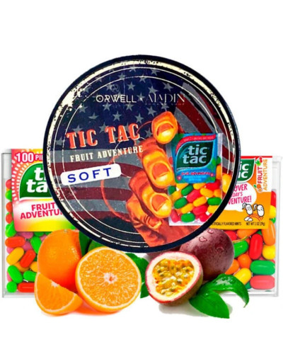 ТЮТЮН ДЛЯ КАЛЬЯНУ ORWELL SOFT 100 ГР TIC TAC (ТРОПІЧНИЙ ТІК ТАК)