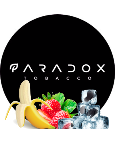 Тютюн для Кальяну PARADOX Light 50 гр Ice banana strawberry (Банан Полуниця Айс)