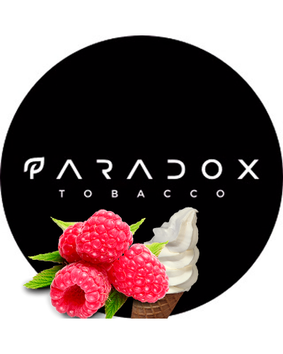 Тютюн для Кальяну PARADOX Light 50 гр Raspberry ice cream (Малина Морозиво)
