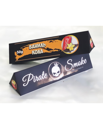 ТЮТЮН ДЛЯ КАЛЬЯНУ PIRATE SMOKE 50 ГР ВАНІЛЬ КОЛА