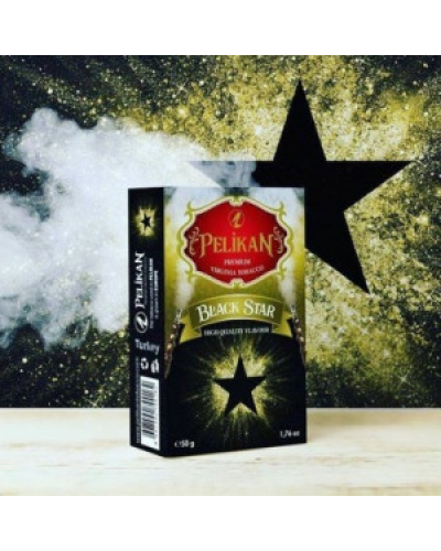 Тютюн для кальяну Pelikan Black Star (Орбіт) 50гр