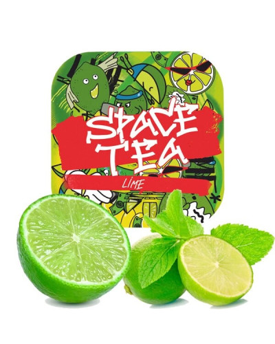 Безтютюнова суміш Space Tea Lime (лайм) 40 гр