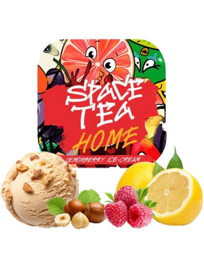 Бестабачная смесь Space Tea Lemonberry Ice-Cream (лимонно черничное мороженое) 40 гр