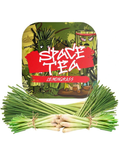Беcтабачная смесь Space Tea Lemongrass (Лимон Имбирь) 40г