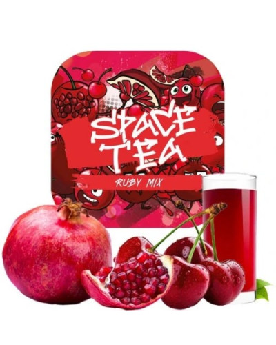 Безтютюнова суміш Space Tea Ruby Mix (ягідний мікс) 40 гр