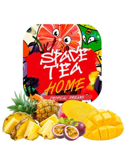 Безтютюнова суміш Space Tea Tropical Dreams (тропічні фрукти) 40 гр