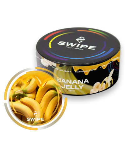 Бестабачная смесь Swipe Banana Jelly (Банановое желе) 100г