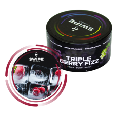 Безтютюнова суміш Swipe Triple Berryfizz (виноград чорниця ожина лід) 50г