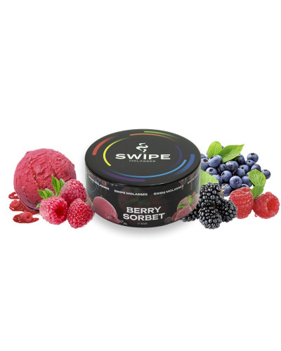 Безтютюнова суміш Swipe Berry Sorbet (Ягідний сорбет) 50г