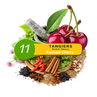 Табак для кальяна Tangiers Kashmir Cherry 11 (Специи Вишня) 100 г (Оригинал)