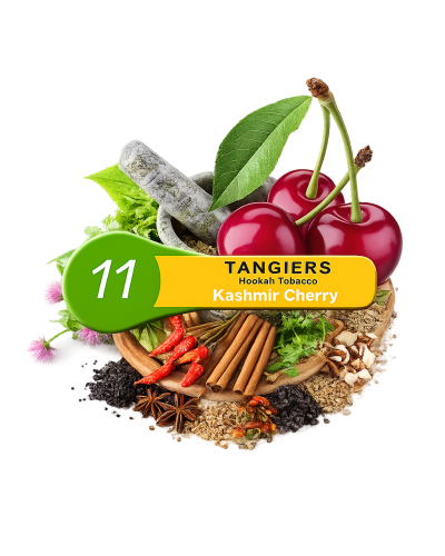 Табак для кальяна Tangiers Kashmir Cherry 11 (Специи Вишня) 100 г (Оригинал)
